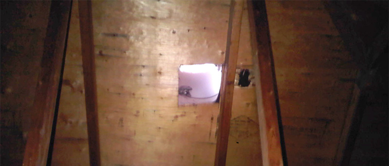 Roofer installed Vents
